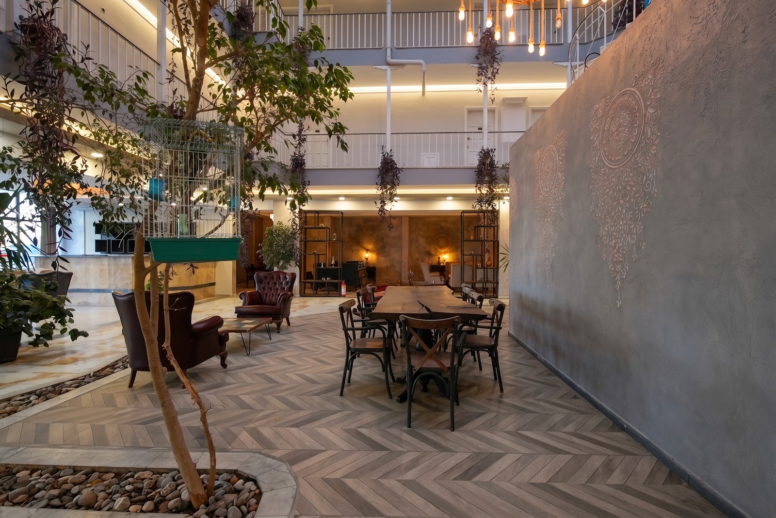 Avluda bir mola — Kelebek Hamam & Spa, Side