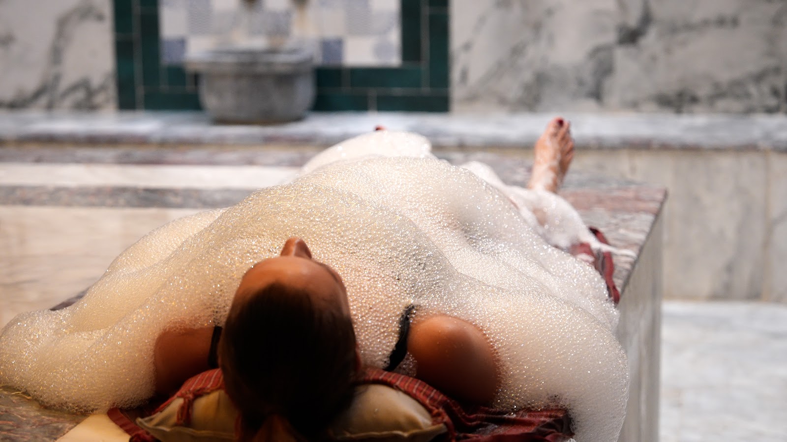 Hamamda kendinize bir an — Kelebek Hamam & Spa, Side